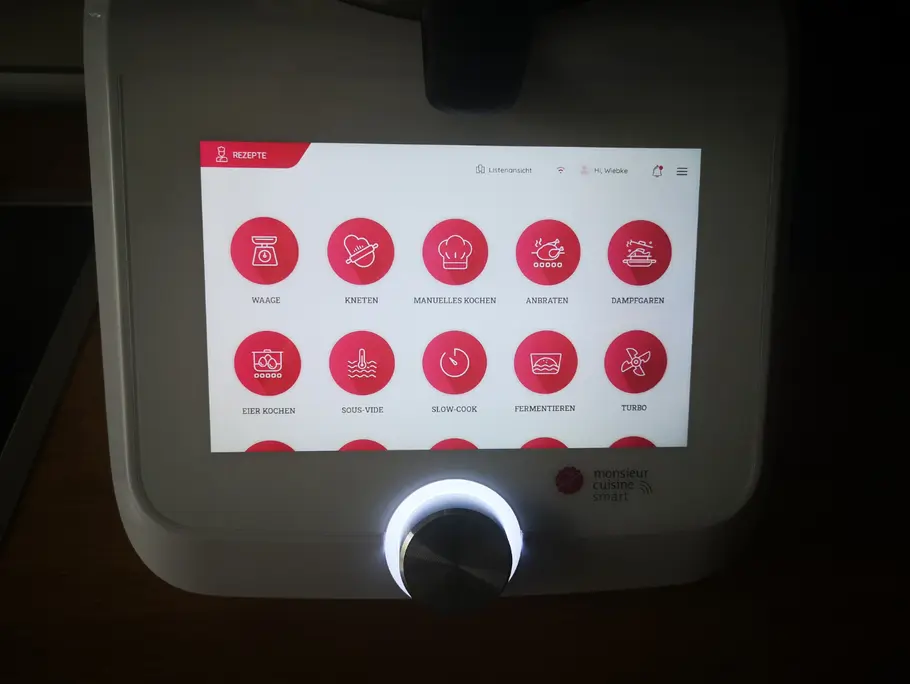 Gitteransicht Monsieur Cuisine Smart
