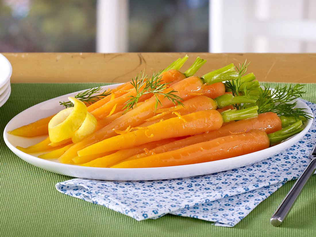 Glasierte Möhren so geht's LECKER