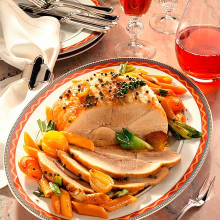 Glasierter Schinkenbraten Rezept Glasierter Schinkenbraten Rezept