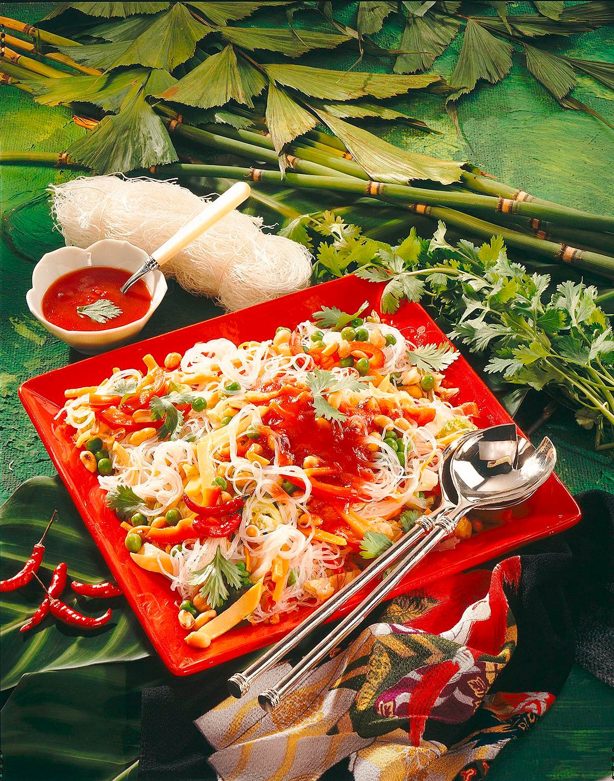 Glasnudel-Salat süß-sauer Rezept