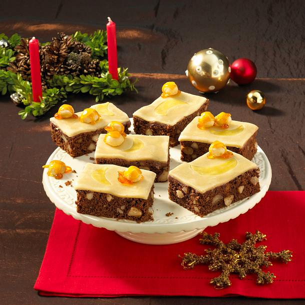 Glühwein-Brownies Rezept Glühwein-Brownies Rezept