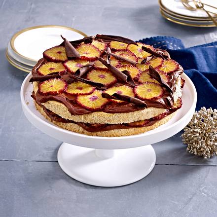 Glühwein-Orangen-Torte Rezept Glühwein-Orangen-Torte Rezept