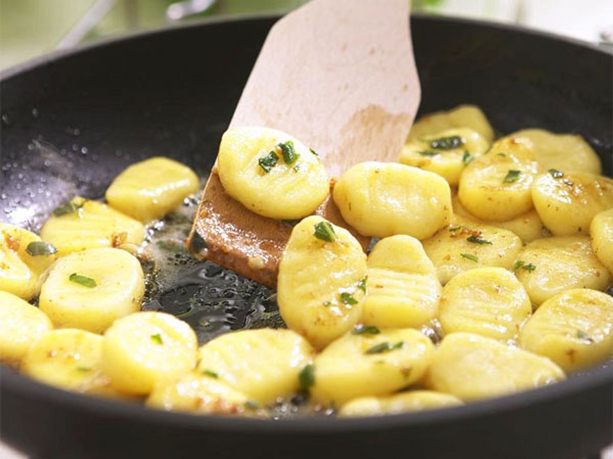 Gnocchi mit Salbeibutter - Schritt 6: