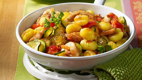 Gnocchi-Gemüse-Pfanne Rezept - Foto: House of Food / Bauer Food Experts KG