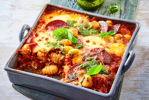 Gnocchi-Gratin à la Genovese Rezept