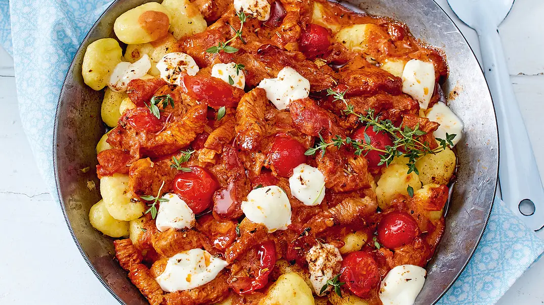 Gnocchi in Tomaten-Mascarpone-Soße Rezept - Foto: LECKER @ Bauer Media Group
