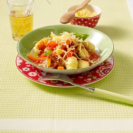 Gnocchi mit Gemüsesoße Rezept