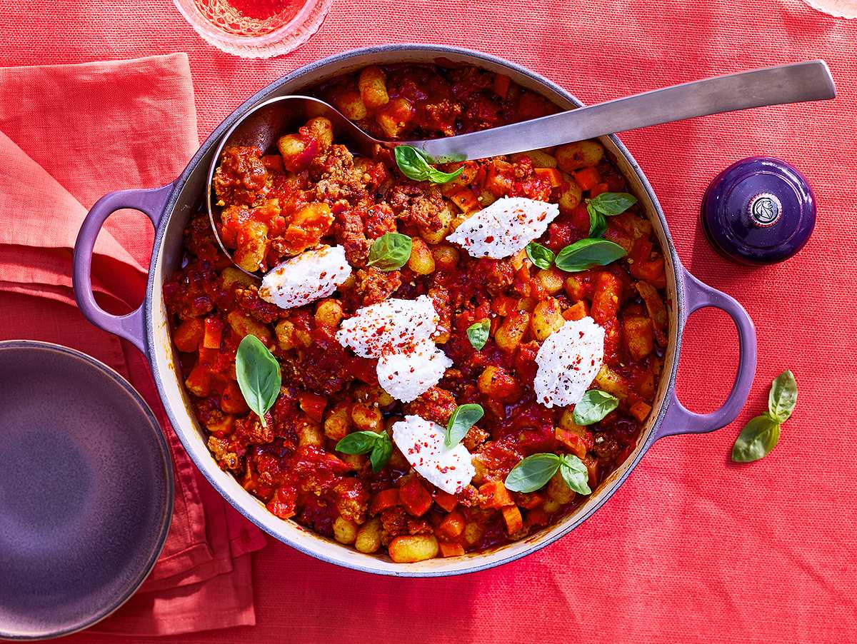 Gnocchi-Pot im Bolo-Style Rezept