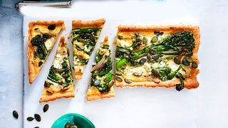 Go-green-Tarte mit Brokkolini Rezept - Foto: House of Food / Bauer Food Experts KG
