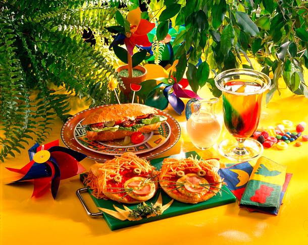 Götterspeise in drei Farben Rezept Götterspeise in drei Farben Rezept