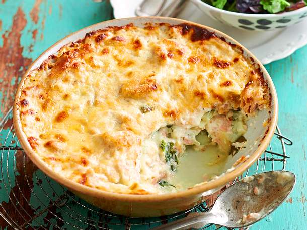 „Good Deal“-Thunfisch-Pie Rezept „Good Deal“-Thunfisch-Pie Rezept