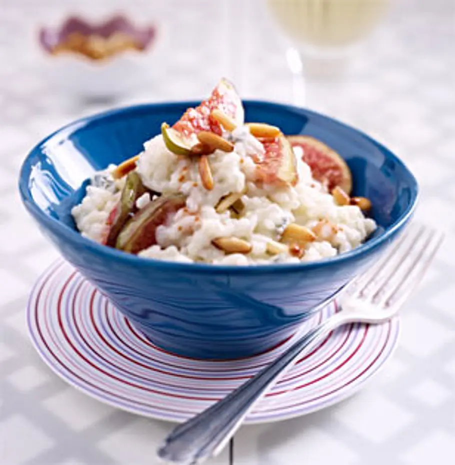 Gorgonzola-Feigen-Risotto Rezept