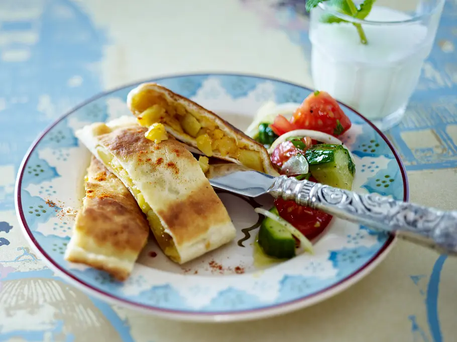 Gözleme (Türkische Fladen) Rezept Gözleme (Türkische Fladen) Rezept