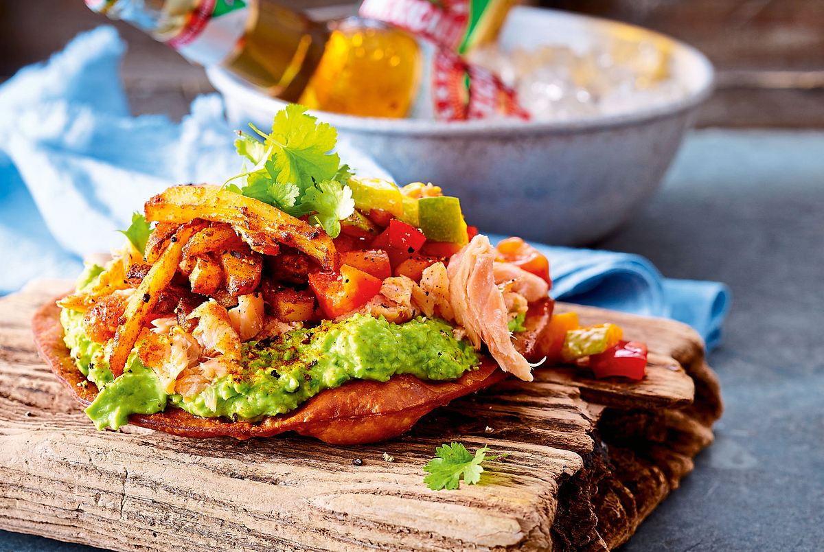 Gran Taco mit Lachs und Mangosalsa Rezept