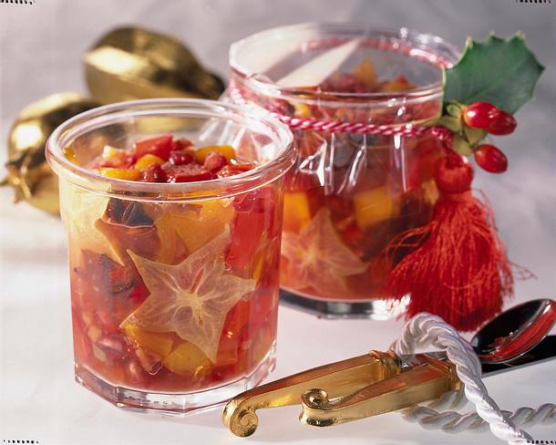 Granatapfel-Paprika-Relish Rezept Granatapfel-Paprika-Relish Rezept
