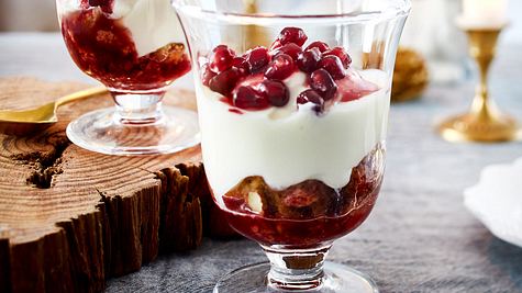 Granatapfel-Tiramisu mit Cantuccini Rezept - Foto: House of Food / Bauer Food Experts KG