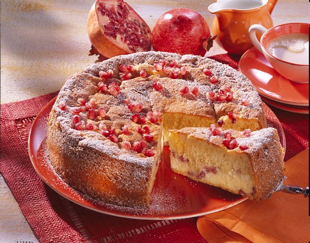 Granatapfelkuchen Rezept Granatapfelkuchen Rezept