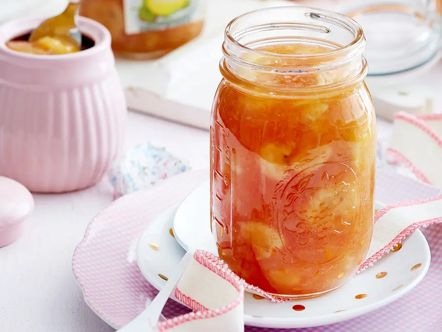 Grapefruit-Bananen-Marmelade Rezept Grapefruit-Bananen-Marmelade Rezept
