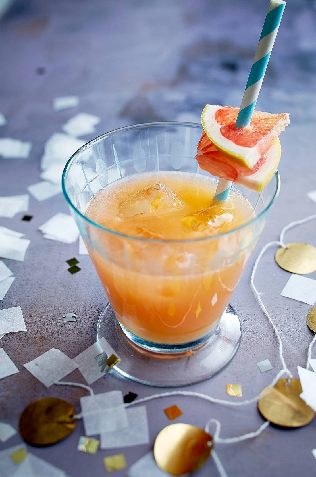 Grapefruit-Gin-Cooler Rezept