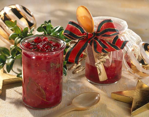 Grapefruit-Preiselbeer-Relish Rezept Grapefruit-Preiselbeer-Relish Rezept