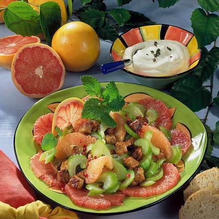 Grapefruit-Salat Rezept Grapefruit-Salat Rezept