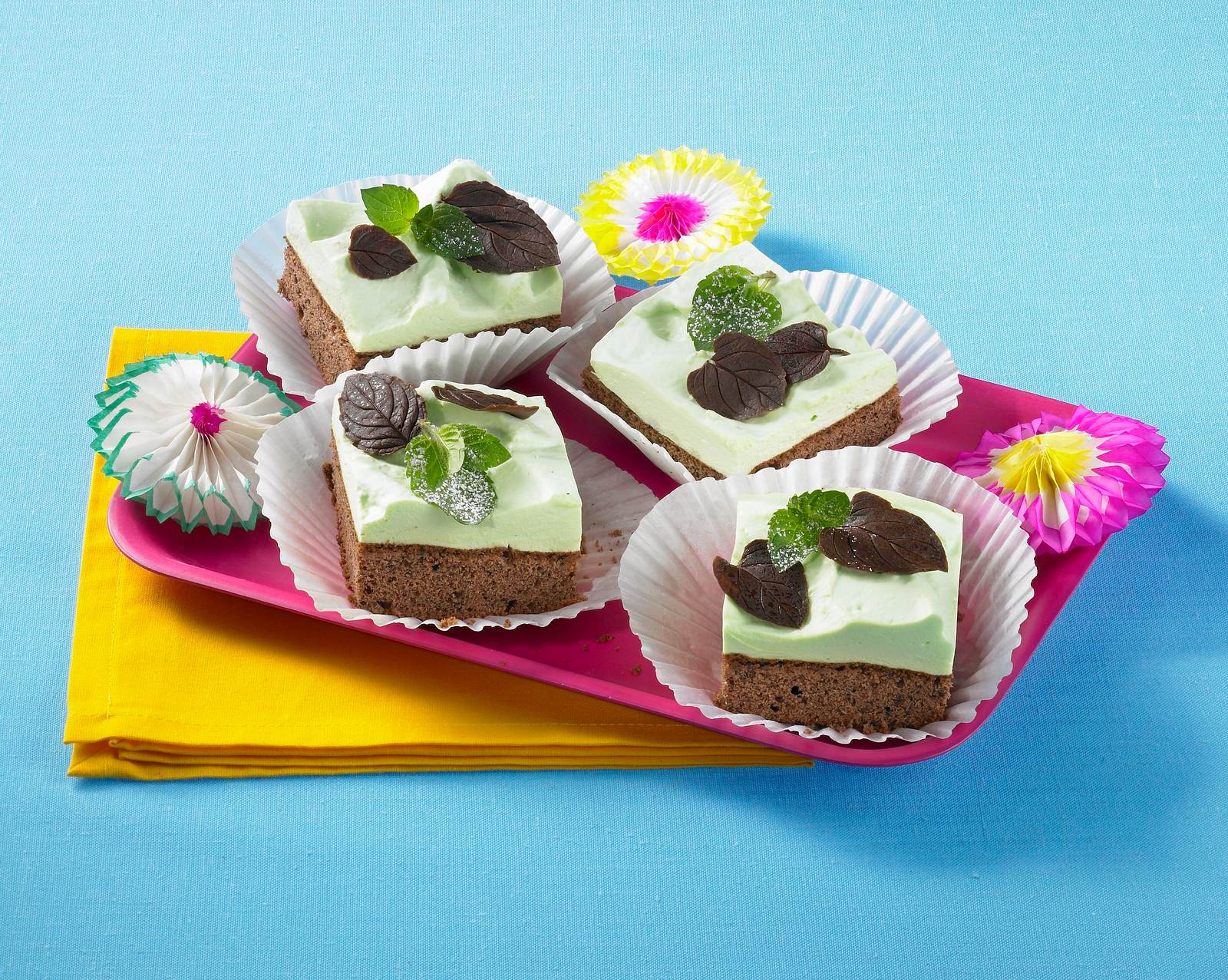 Grashopper-Blechkuchen Rezept | LECKER