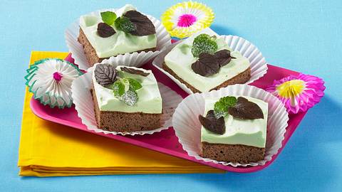 Grashopper-Blechkuchen Rezept - Foto: House of Food / Bauer Food Experts KG