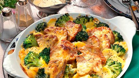 Gratin mit Schweinefilet Rezept - Foto: Neckermann