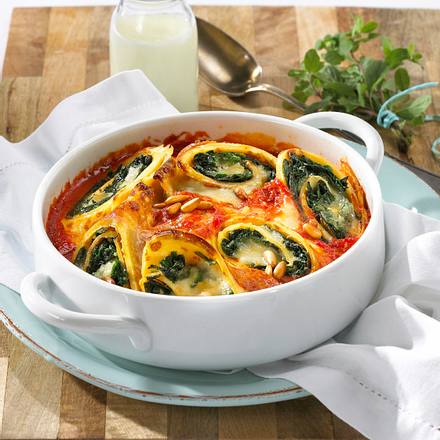 Gratinierte Buttermilch-Pfannkuchen Rezept