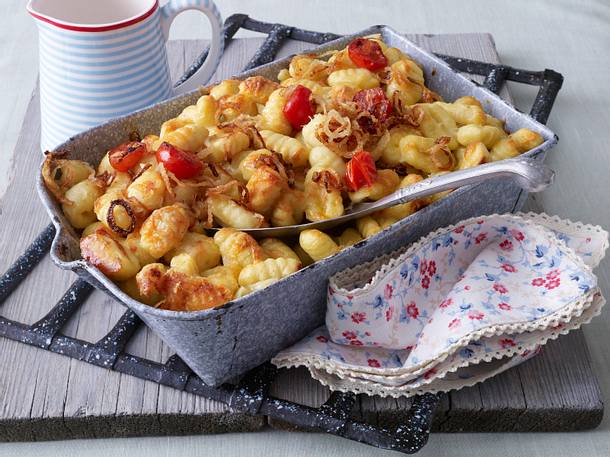 Gratinierte Gnocchi mit Käsesahne Rezept Gratinierte Gnocchi mit Käsesahne Rezept