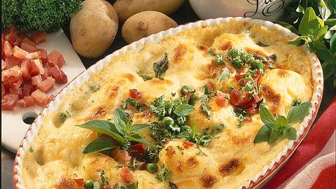 Gratinierte Sahne-Kartoffeln Rezept - Foto: Neckermann