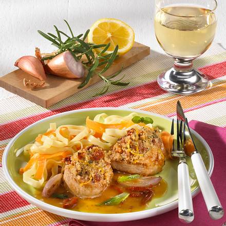 Gratinierte Schweinemedaillons Rezept