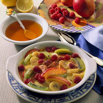 Gratinierter Obstsalat Rezept Gratinierter Obstsalat Rezept