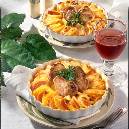 Gratiniertes Schweinefilet Rezept