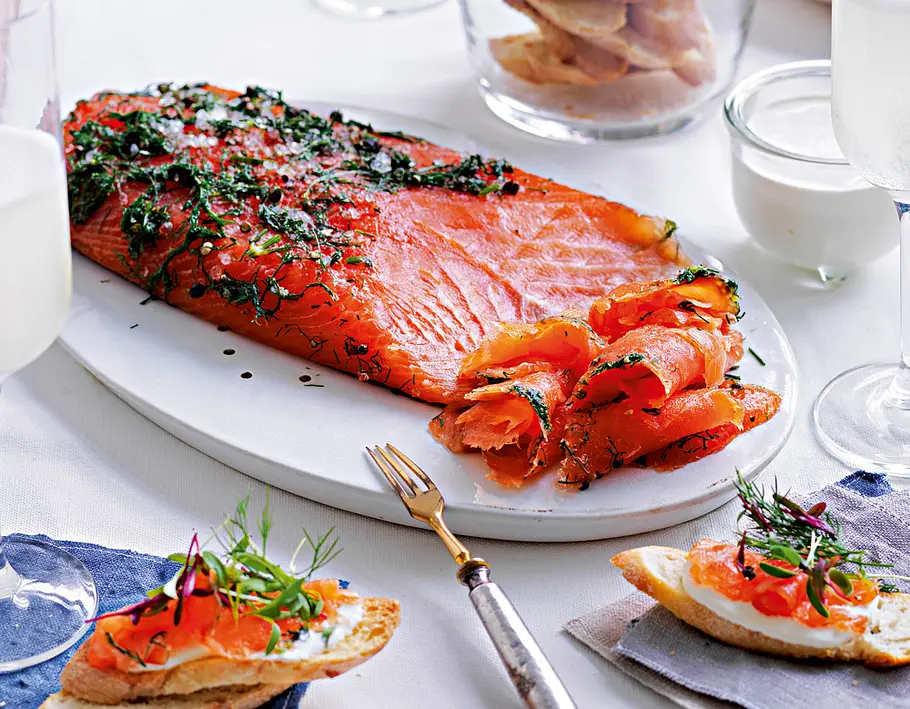 Graved Lachs Rezept Graved Lachs Rezept