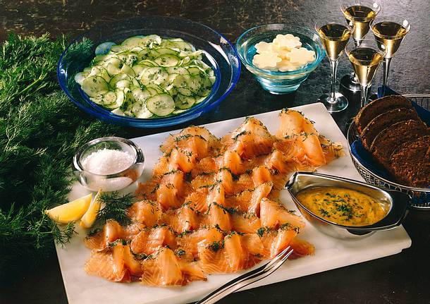 Graved Lachs Rezept Graved Lachs Rezept