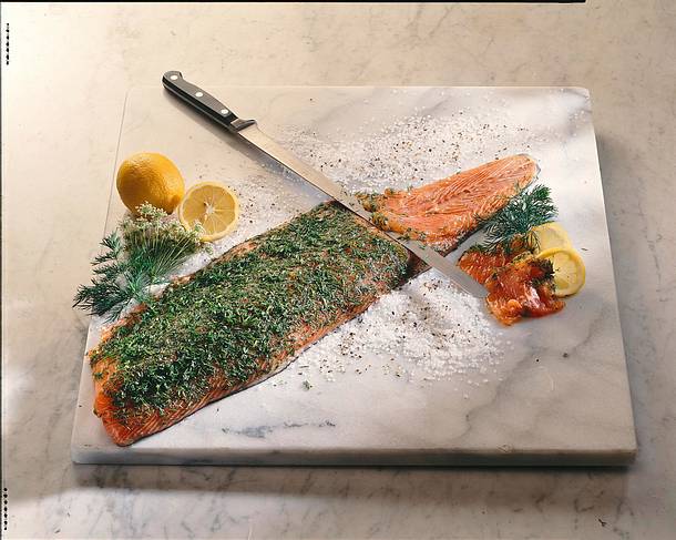 Graved Lachs Rezept Graved Lachs Rezept