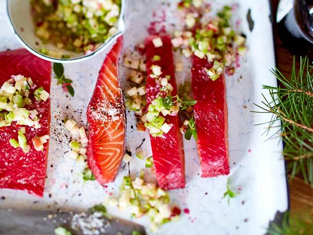 Graved Rote-Bete-Lachs Rezept