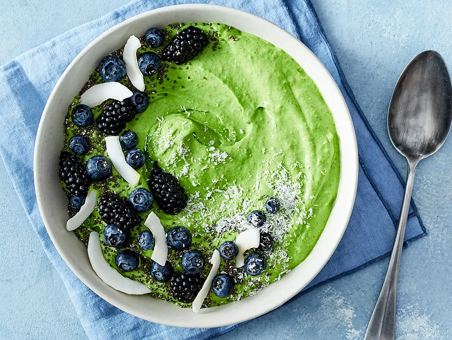 Green Smoothie Bowl Rezept Green Smoothie Bowl Rezept