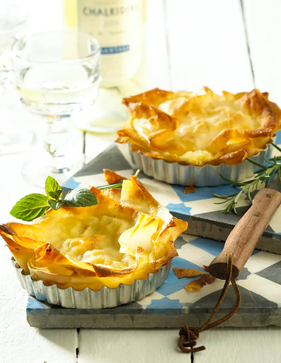 Griechische Käseküchlein Rezept Griechische Käseküchlein Rezept