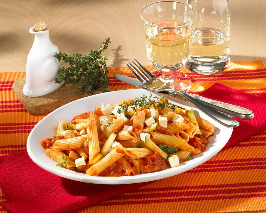Griechische Nudeln Rezept Griechische Nudeln Rezept