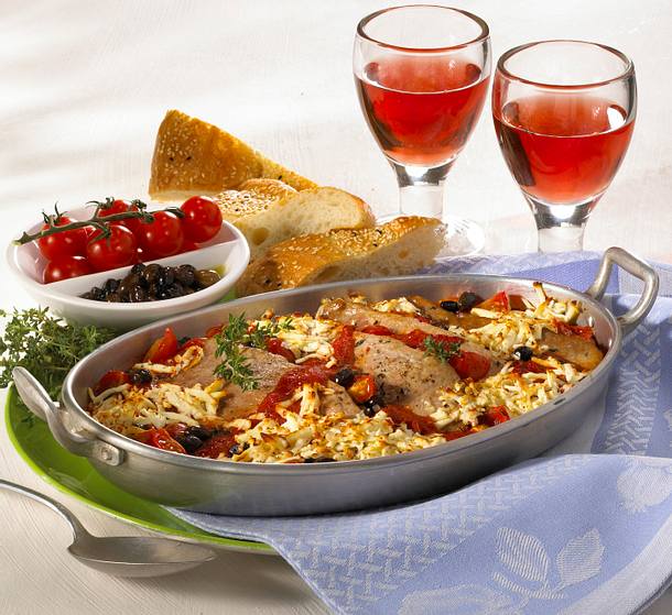 Griechische Schnitzel Rezept Griechische Schnitzel Rezept