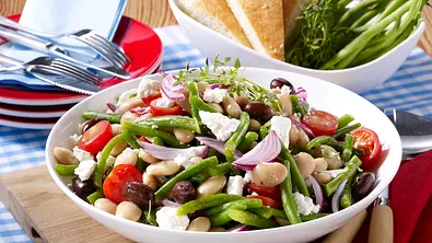 Griechischer Bohnen-Salat Rezept - Foto: LECKER @ Bauer Media Group