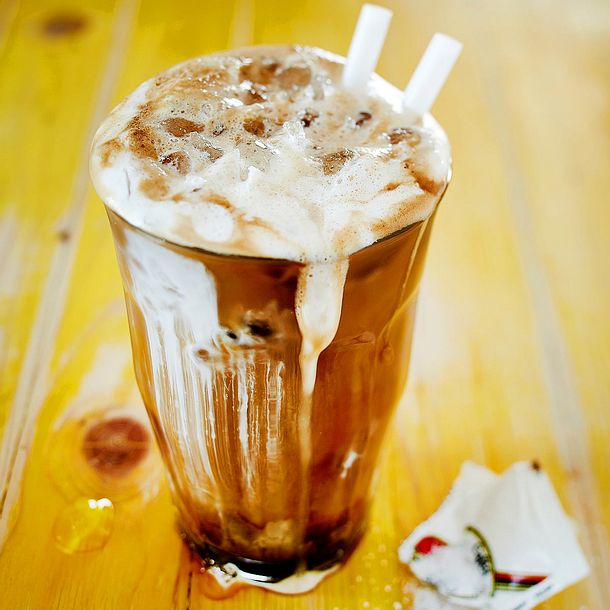Griechischer Frappé Rezept Griechischer Frappé Rezept