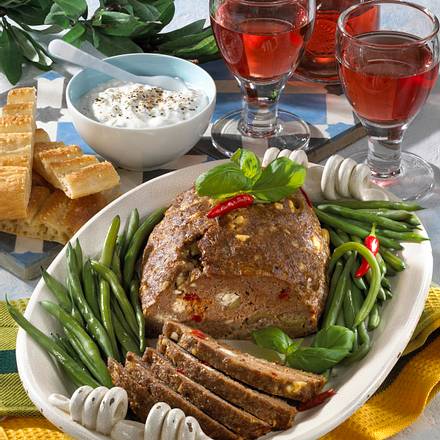 Griechischer Hackbraten Rezept