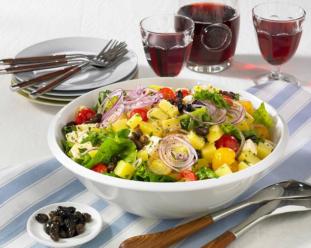 Griechischer Kartoffelsalat Rezept | LECKER