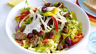 Griechischer Krautsalat mit Gyroshack Rezept - Foto: LECKER @ Bauer Media Group