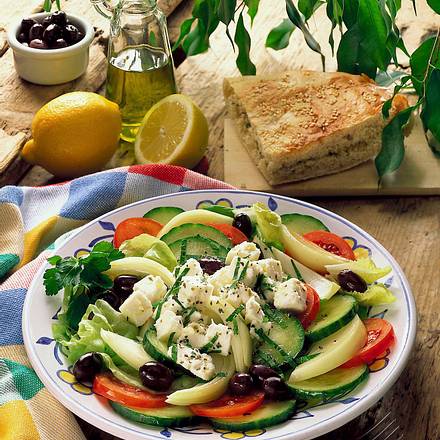 Griechischer Salat Rezept Griechischer Salat Rezept