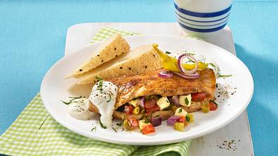 Griechisches Feta-Schnitzel Rezept - Foto: LECKER @ Bauer Media Group