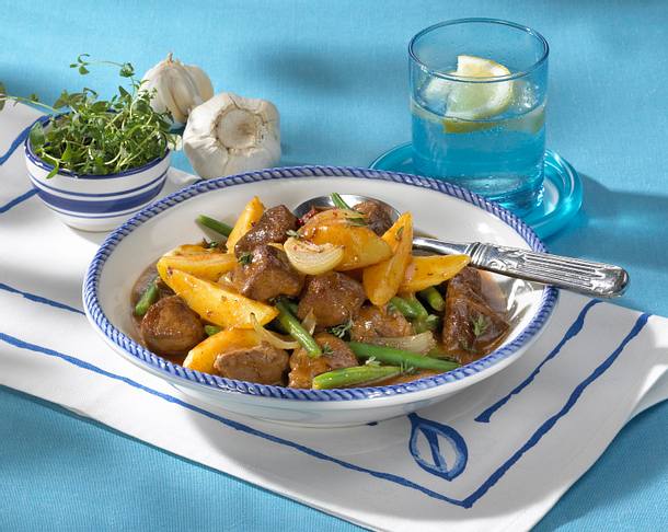 Griechisches Lammgulasch Rezept Griechisches Lammgulasch Rezept